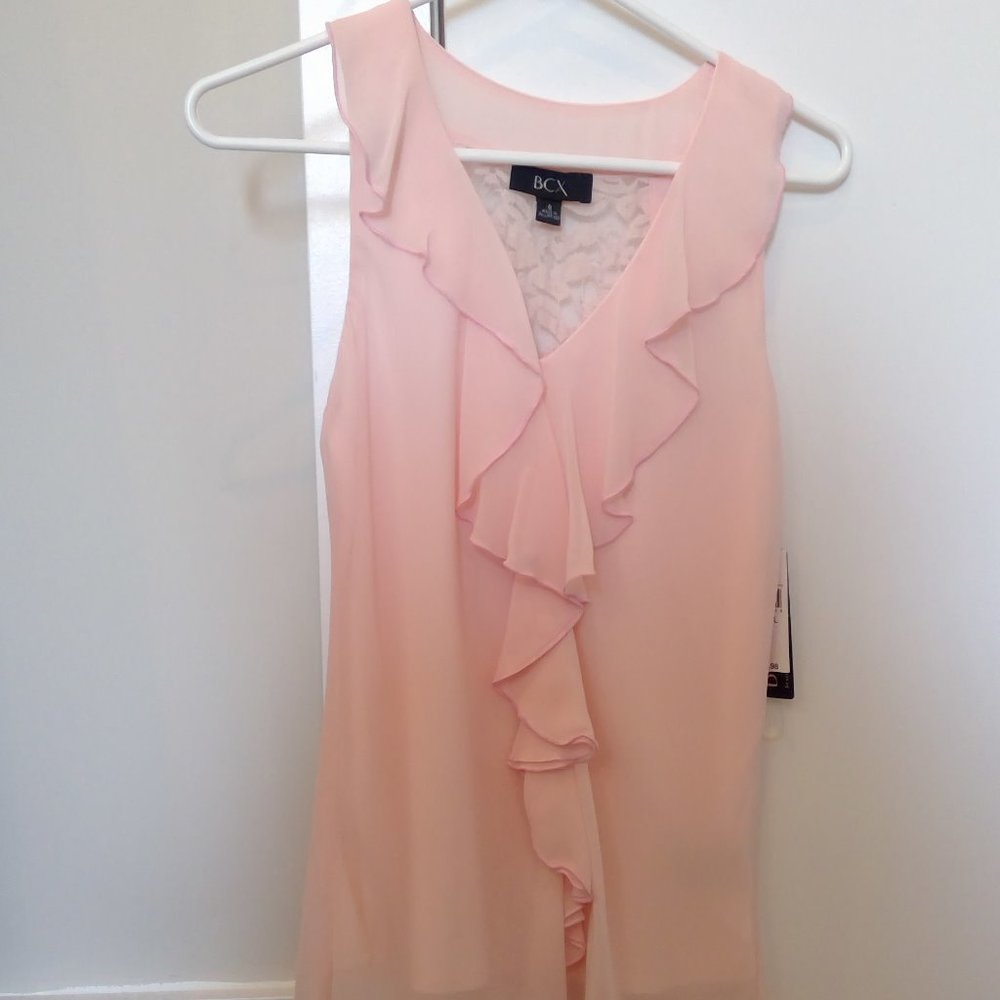 Pink Ruffle Top